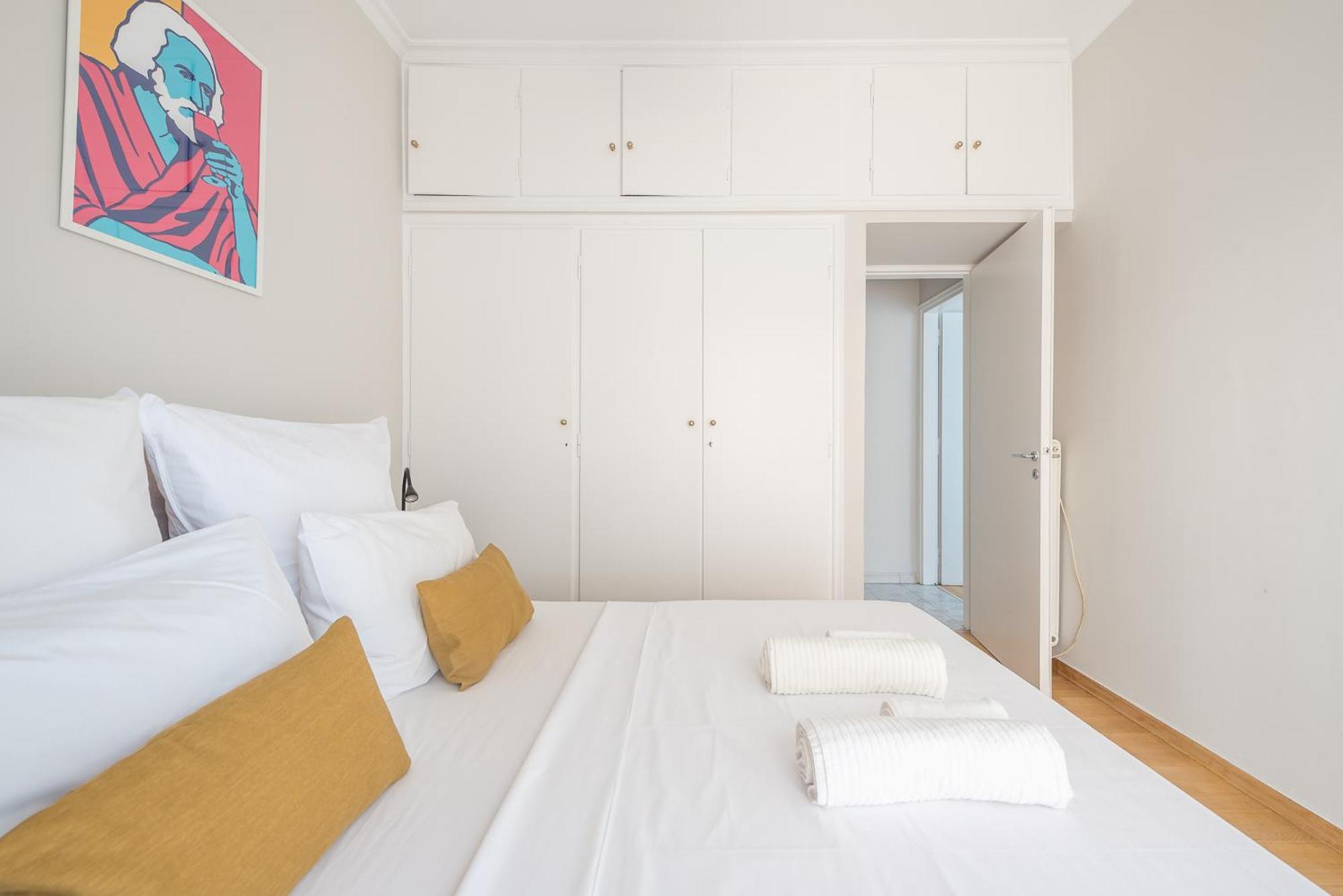 Spacious 2Bds Apt With Acropolis View In Center Athén Kültér fotó