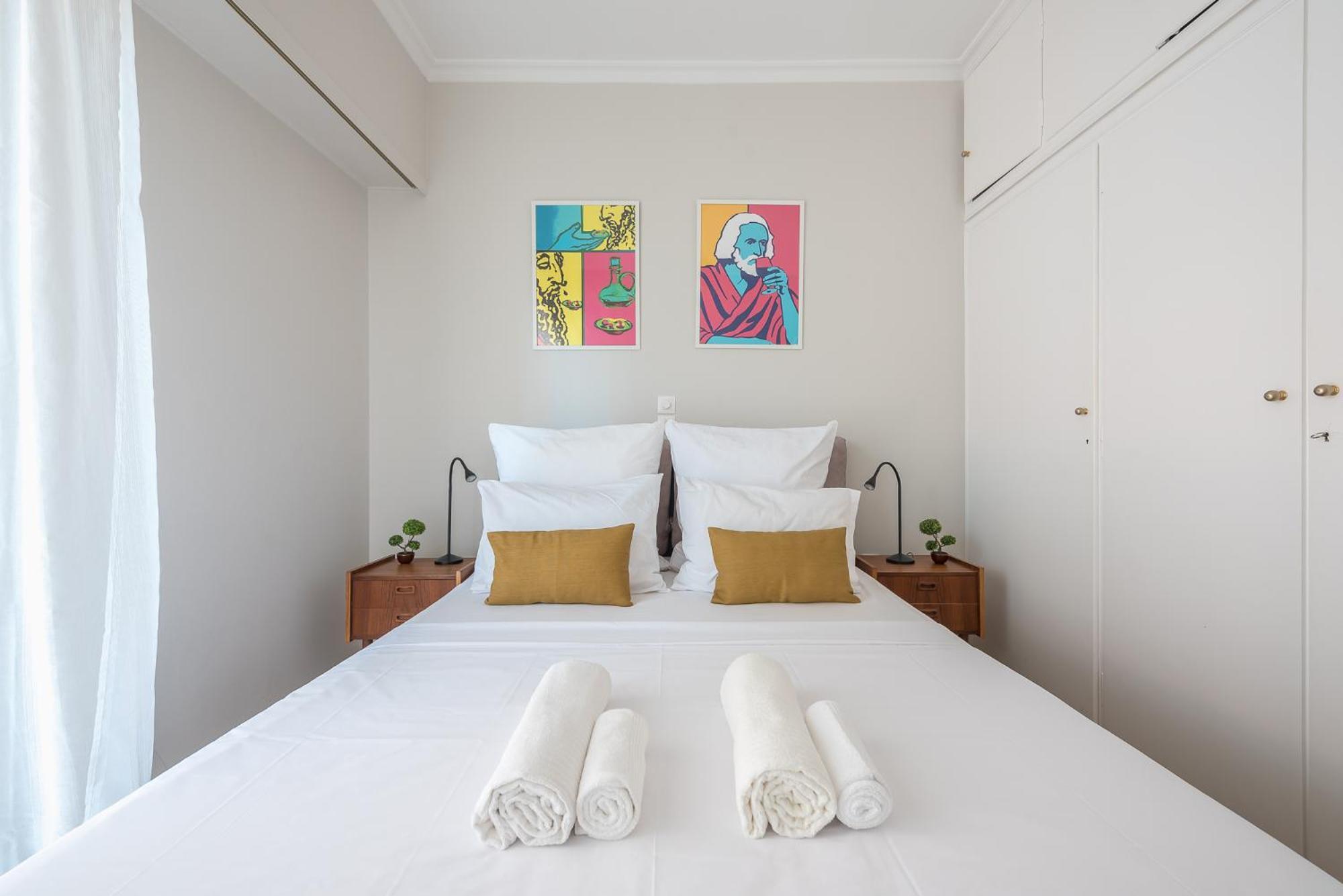Spacious 2Bds Apt With Acropolis View In Center Athén Kültér fotó