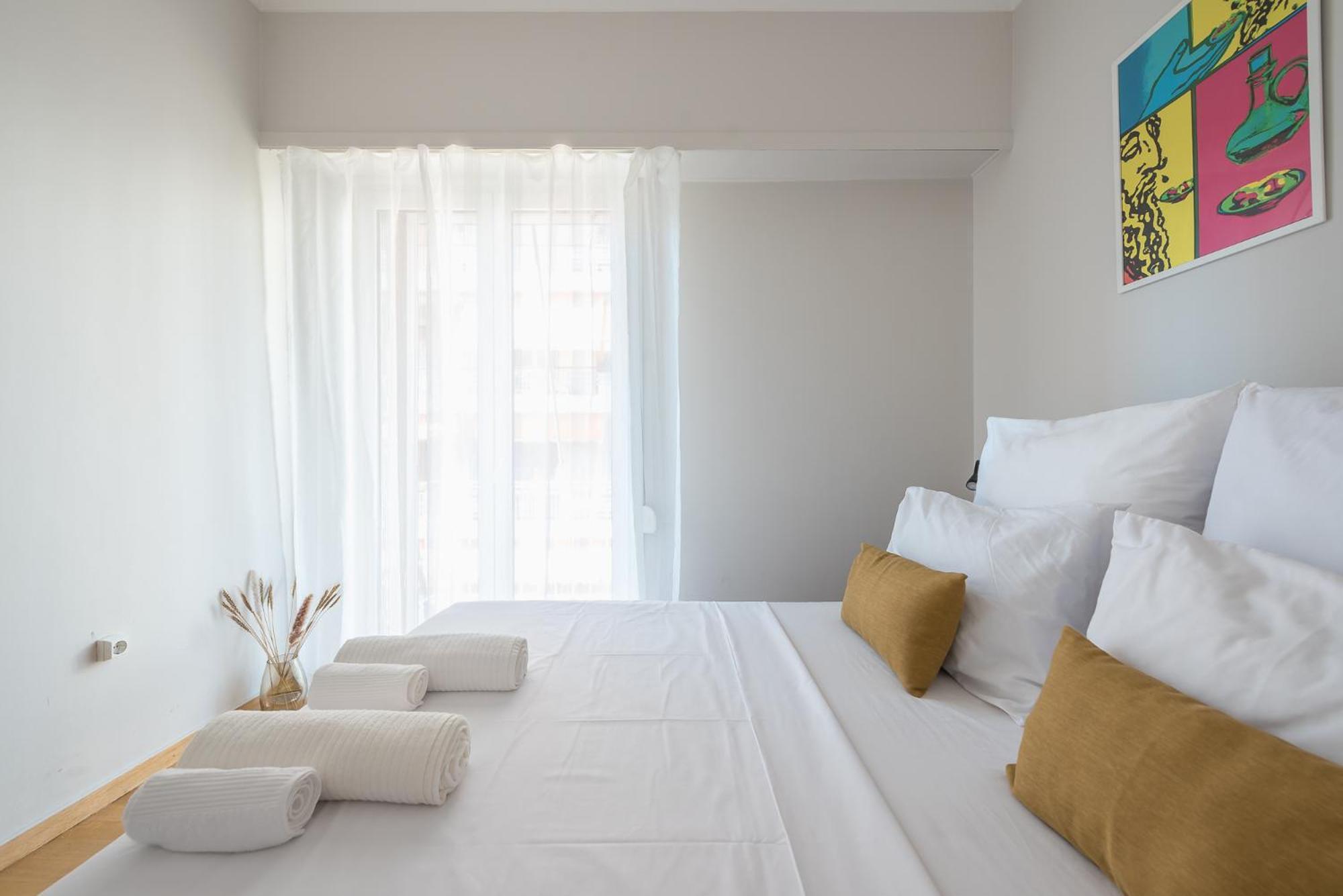 Spacious 2Bds Apt With Acropolis View In Center Athén Kültér fotó