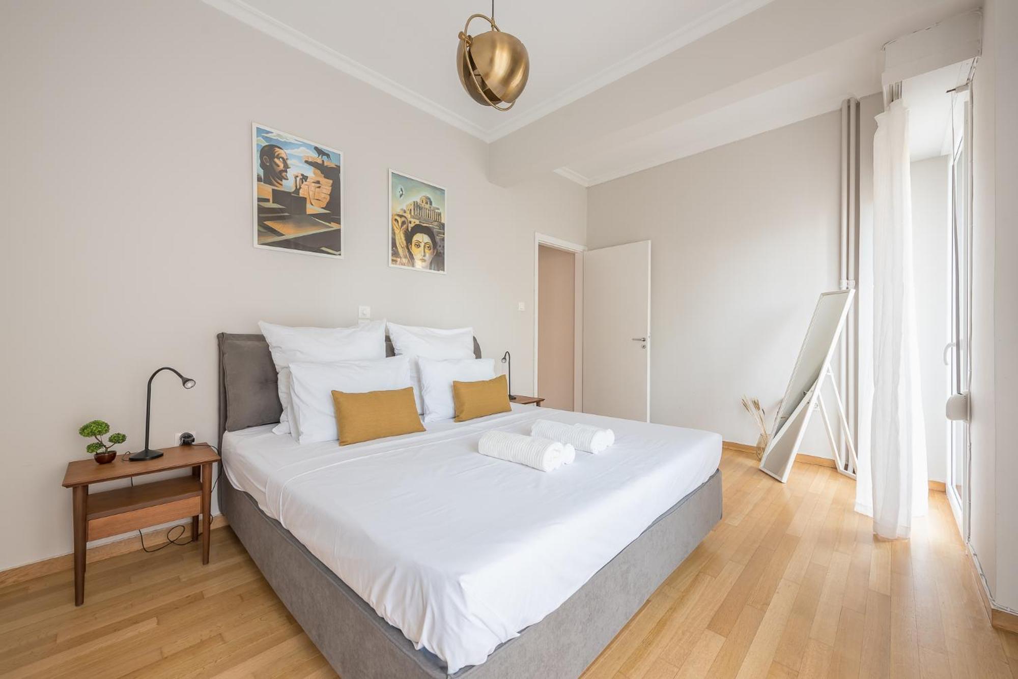 Spacious 2Bds Apt With Acropolis View In Center Athén Kültér fotó