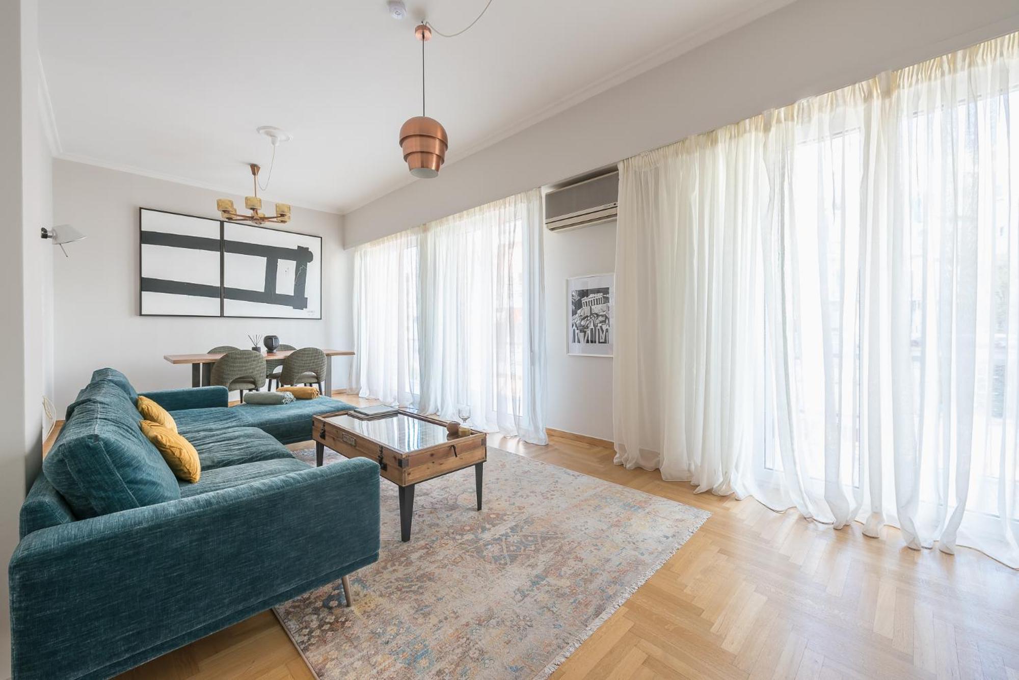 Spacious 2Bds Apt With Acropolis View In Center Athén Kültér fotó